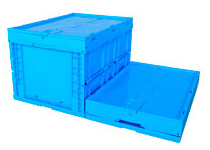 带盖塑料折叠箱销售_带盖塑料折叠箱销售厂家